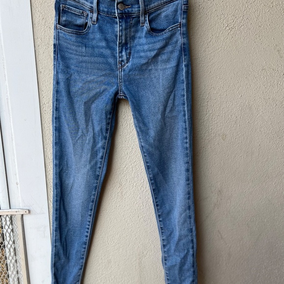 Levi's 720 High Rise Skinny 25 + Grey & Black Stripe Cardigan M COMBO DEAL - Picture 2 of 11